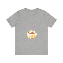 Load image into Gallery viewer, Cinnamon Roll Tee, Sweet Treat Shirt, Foodie Gift, Baking Enthusiast Apparel, Dessert Lover's Tee, Fun Casual Wear, Foodie Fashion