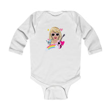 Load image into Gallery viewer, Stylish Infant Long Sleeve Bodysuit - Cool Kid Vibes, Baby Fashion, Unique Gift, Baby Shower, Newborn Essentials