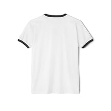 Load image into Gallery viewer, Heart and 87 Unisex Ringer T-Shirt, Casual Tee, Gift for Couples, Birthday Shirt, Anniversary Gift, Unique Graphic Tee
