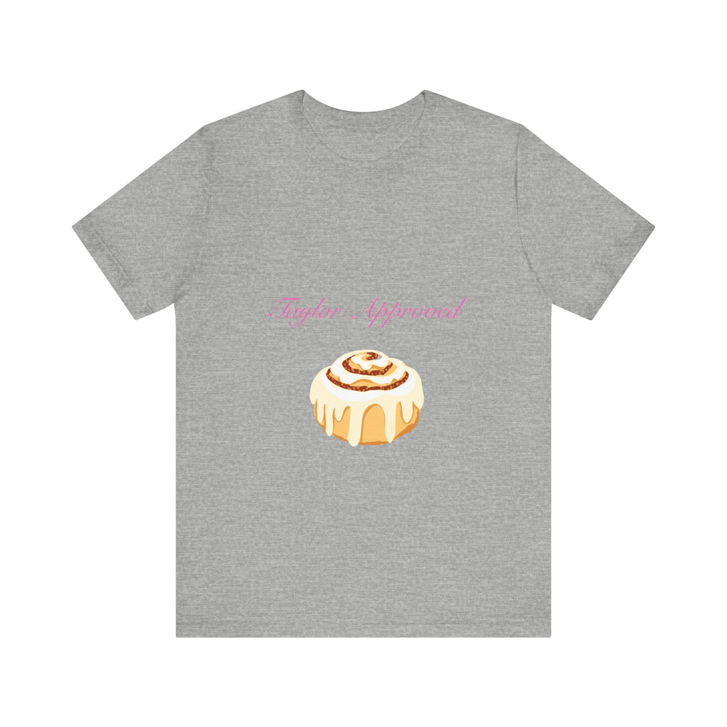 Cinnamon Roll Tee, Sweet Treat Shirt, Foodie Gift, Baking Enthusiast Apparel, Dessert Lover's Tee, Fun Casual Wear, Foodie Fashion