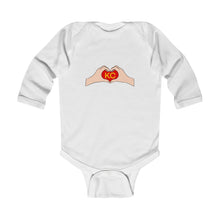 Load image into Gallery viewer, KC Love Infant Long Sleeve Bodysuit, Cute Baby Outfit, Baby Shower Gift, Newborn Clothing, Children&#39;s Apparel

