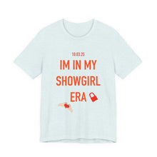 Load image into Gallery viewer, Showgirl Era Tee - Unisex Jersey Short Sleeve, Fun Party Top, Trendy Casual Wear, Statement Shirt, Perfect for Celebrations

