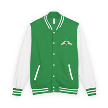 Load image into Gallery viewer, Swiftie Unisex Heavyweight Letterman Jacket, Retro Varsity Fashion, Perfect for Teens, Music Lovers, Gifts for Birthdays, Festivals
