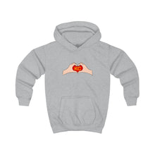 Load image into Gallery viewer, Heart Hands Kids Hoodie, Warm Kids Sweater, Cute Gift for Children, Birthday Present, Family Love Apparel
