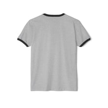 Load image into Gallery viewer, Heart and 87 Unisex Ringer T-Shirt, Casual Tee, Gift for Couples, Birthday Shirt, Anniversary Gift, Unique Graphic Tee

