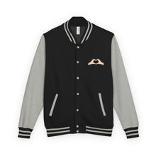 Load image into Gallery viewer, Swiftie Unisex Heavyweight Letterman Jacket, Retro Varsity Fashion, Perfect for Teens, Music Lovers, Gifts for Birthdays, Festivals
