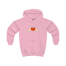Load image into Gallery viewer, Heart Hands Kids Hoodie, Warm Kids Sweater, Cute Gift for Children, Birthday Present, Family Love Apparel
