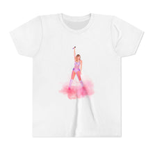 Load image into Gallery viewer, Taylor Youth Short Sleeve Tee - &#39;Rockstar Vibe&#39; Tee for Kids, Perfect for Birthday Parties, Festivals, and Everyday Fun, Trendy Kid&#39;s [...]
