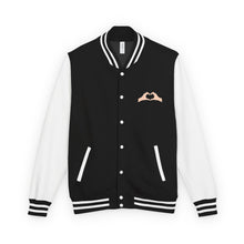 Load image into Gallery viewer, Swiftie Unisex Heavyweight Letterman Jacket, Retro Varsity Fashion, Perfect for Teens, Music Lovers, Gifts for Birthdays, Festivals

