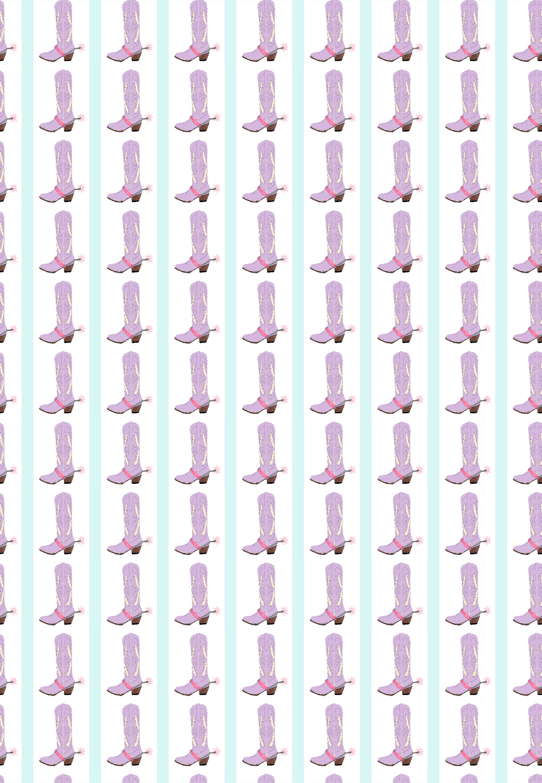 Cowboy Boots Wrapping Paper