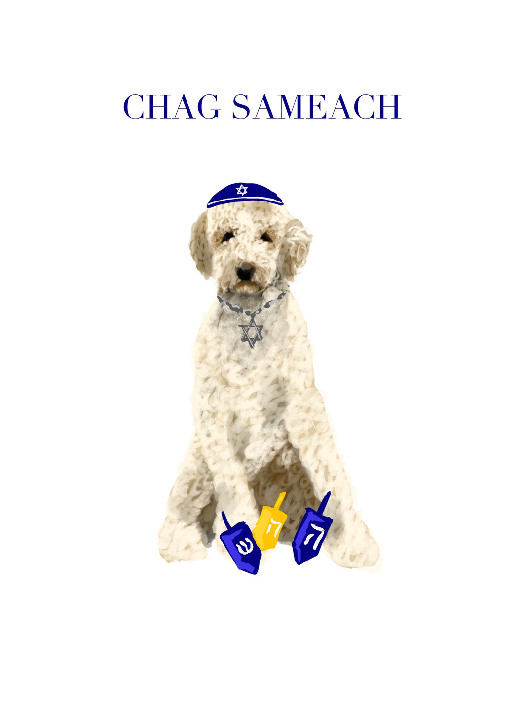 Chag Sameach greeting card set