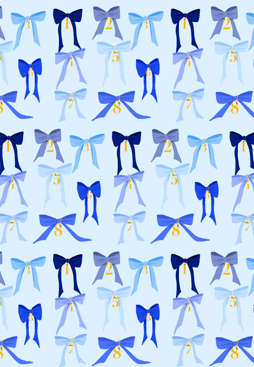 Eight Bowes Gift Wrap