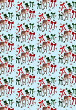 Load image into Gallery viewer, Little Doe Holly Berry Gift Wrap
