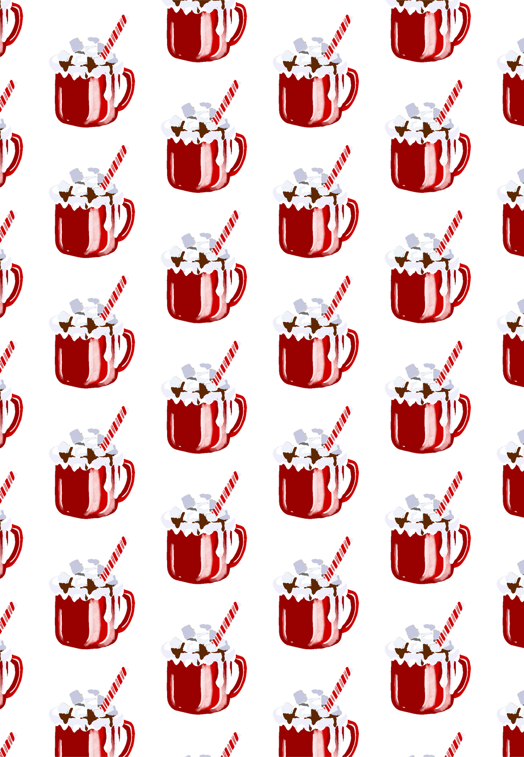 Hot Chocolate Gift Wrap