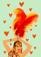 Load image into Gallery viewer, Single swiftie Notecard

