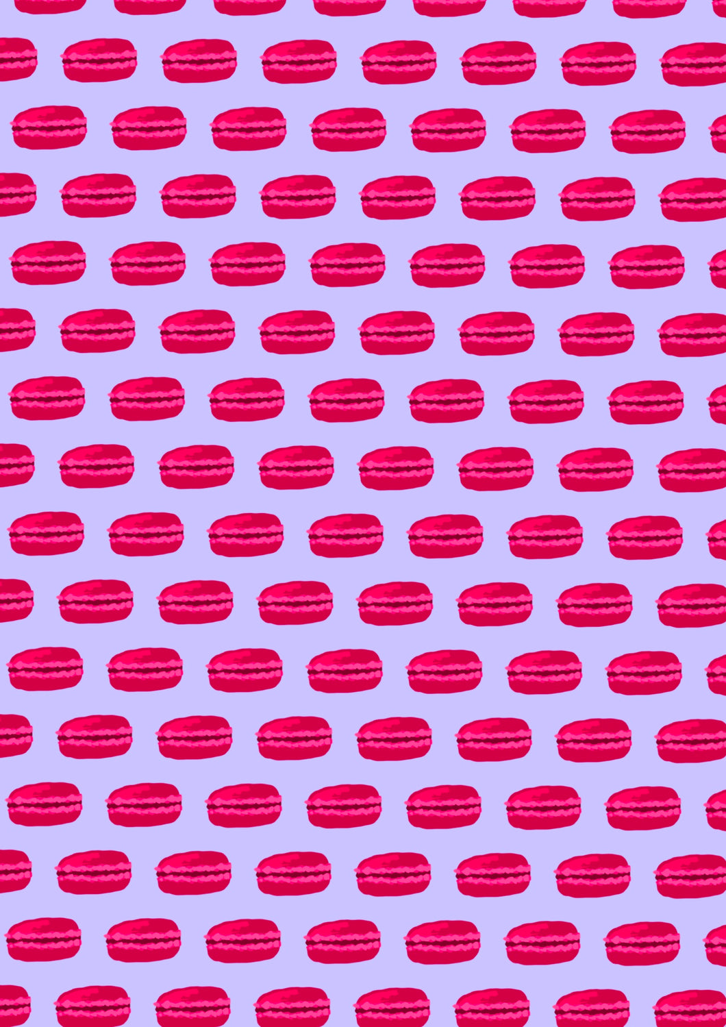 French Macaron Wrapping Paper