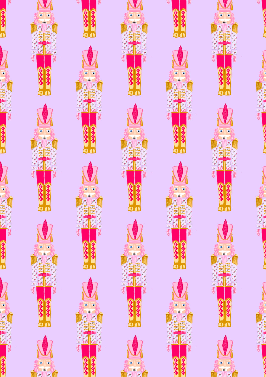 Pink Nutcracker Wrapping Paper