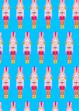 Load image into Gallery viewer, Pink Nutcracker Wrapping Paper
