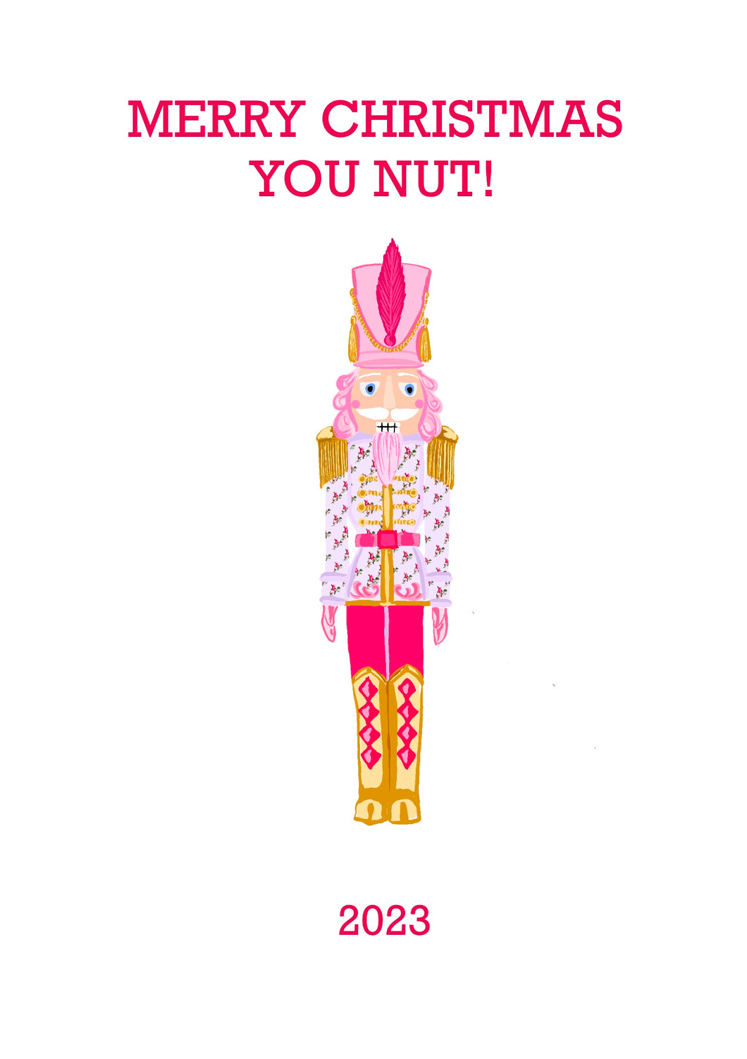 Nutcracker Greeting Card