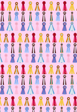 Load image into Gallery viewer, Ribbon Wrapping Paper
