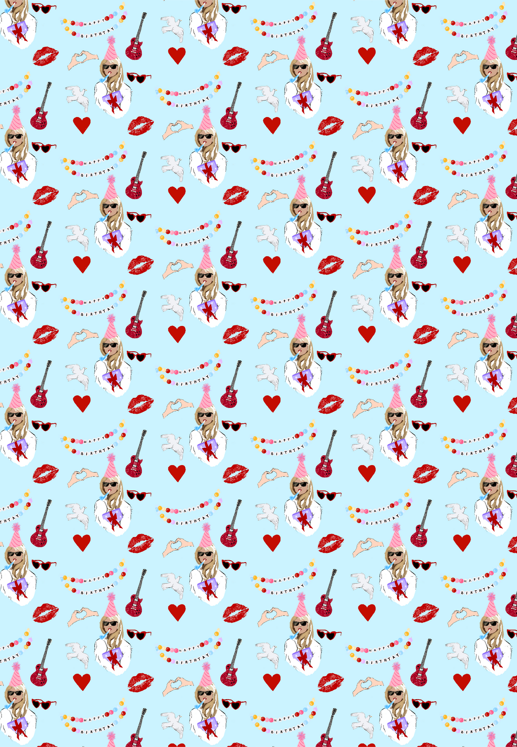 Swiftie Birthday Wrap