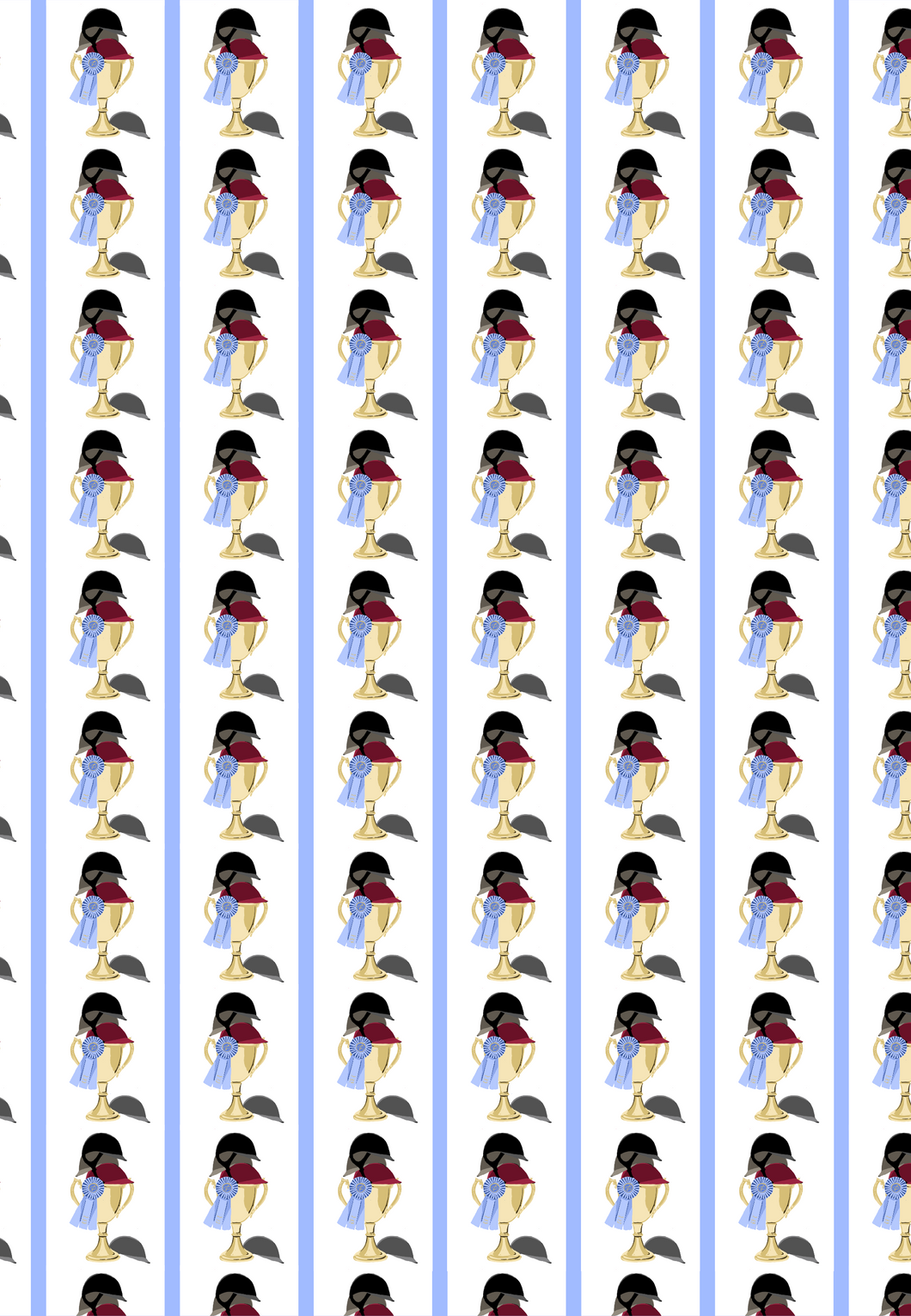 Trophy Cup Wrapping Paper