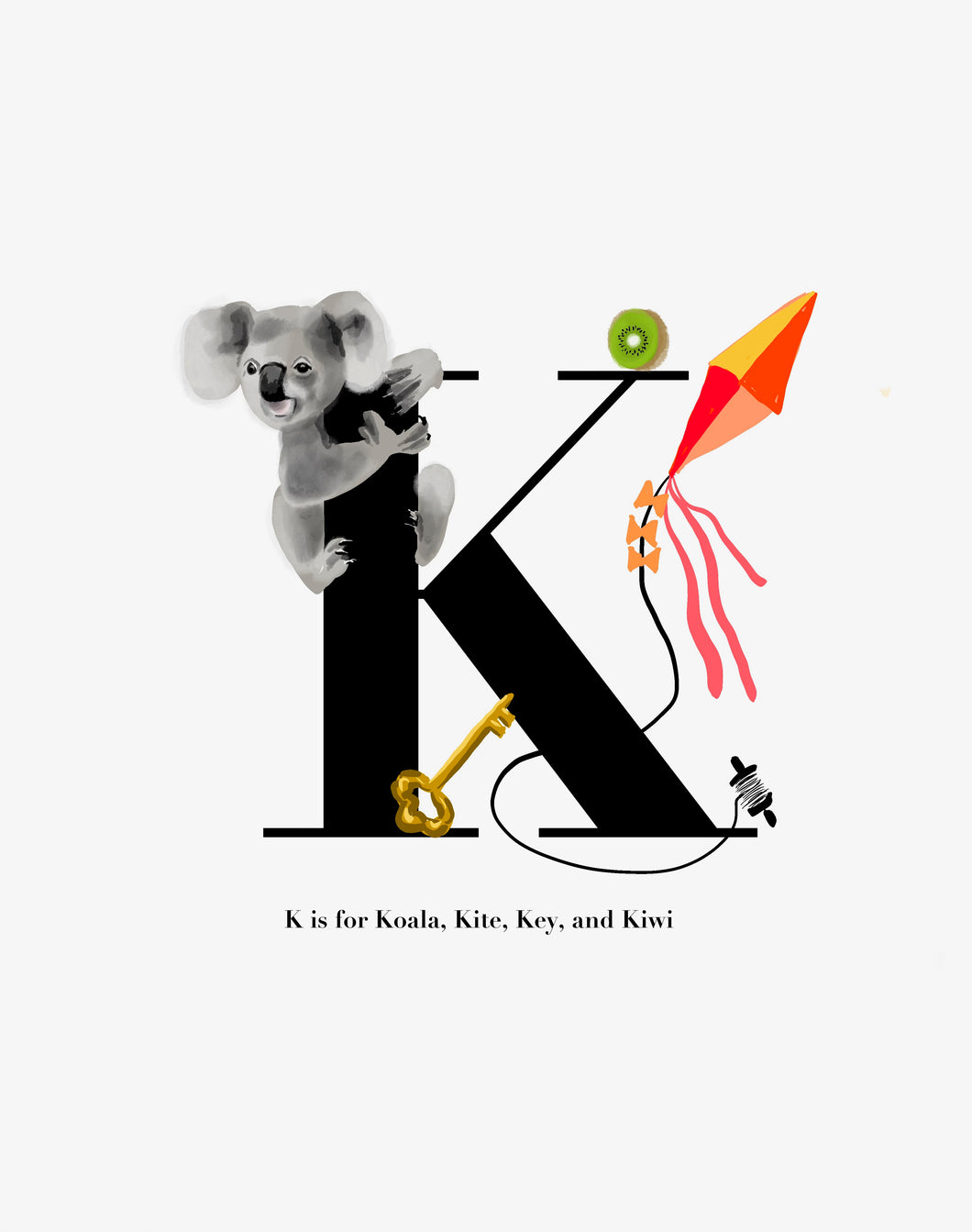 K