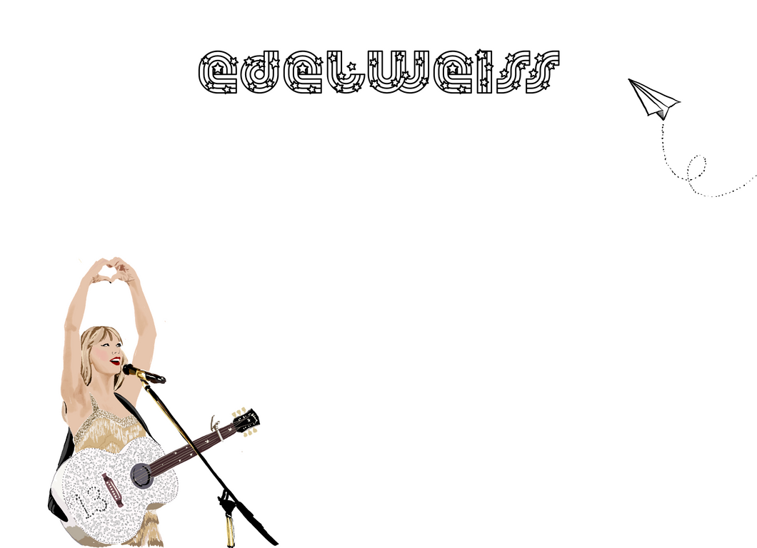 Personalized Swiftie Notecard Set