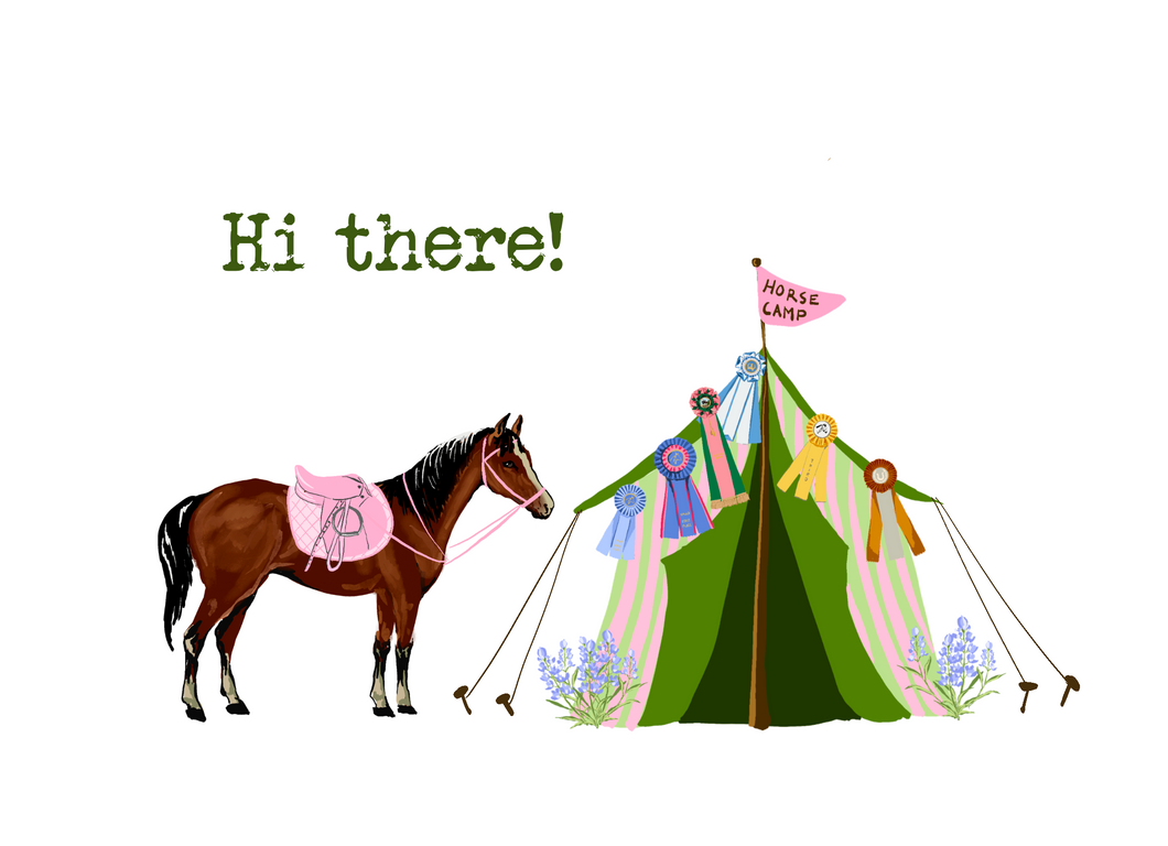 Horse Summer Notecard Set