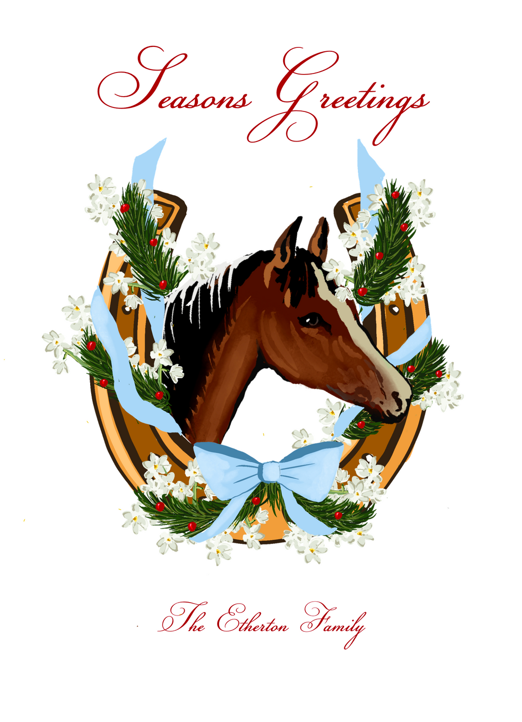 Lucky Horse Greeting Card Set