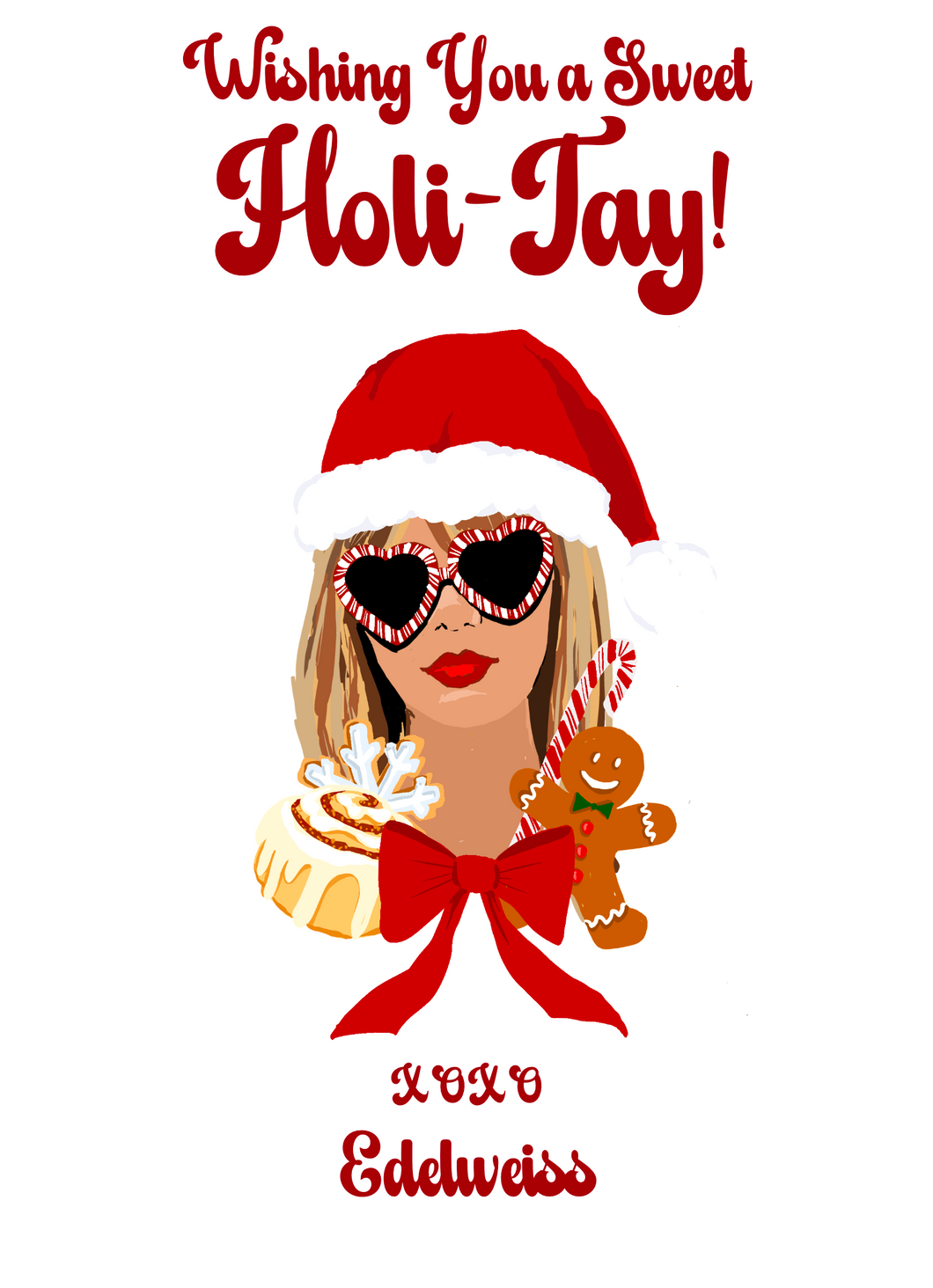 Swiftie Sweet Holiday Greeting Card Set
