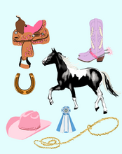 Load image into Gallery viewer, Western Rider Pen Pal Set
